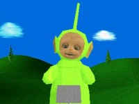 une photo d'Ã©cran de Teletubbies sur Sony Playstation